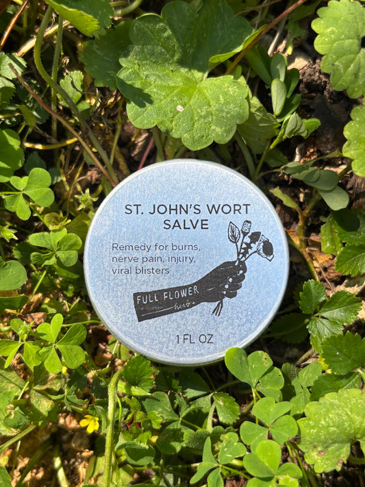 Saint Johns Wort Salve // Remedy for nerve pain